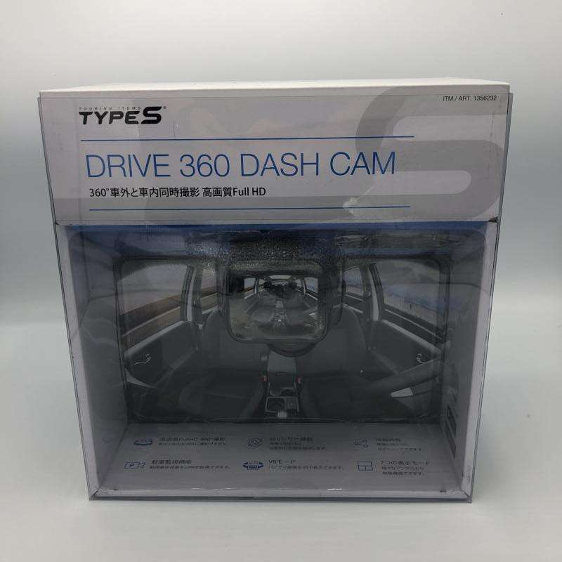 TYPES ドライブレコーダー DRIVE 360 DASH CAM 買取しました