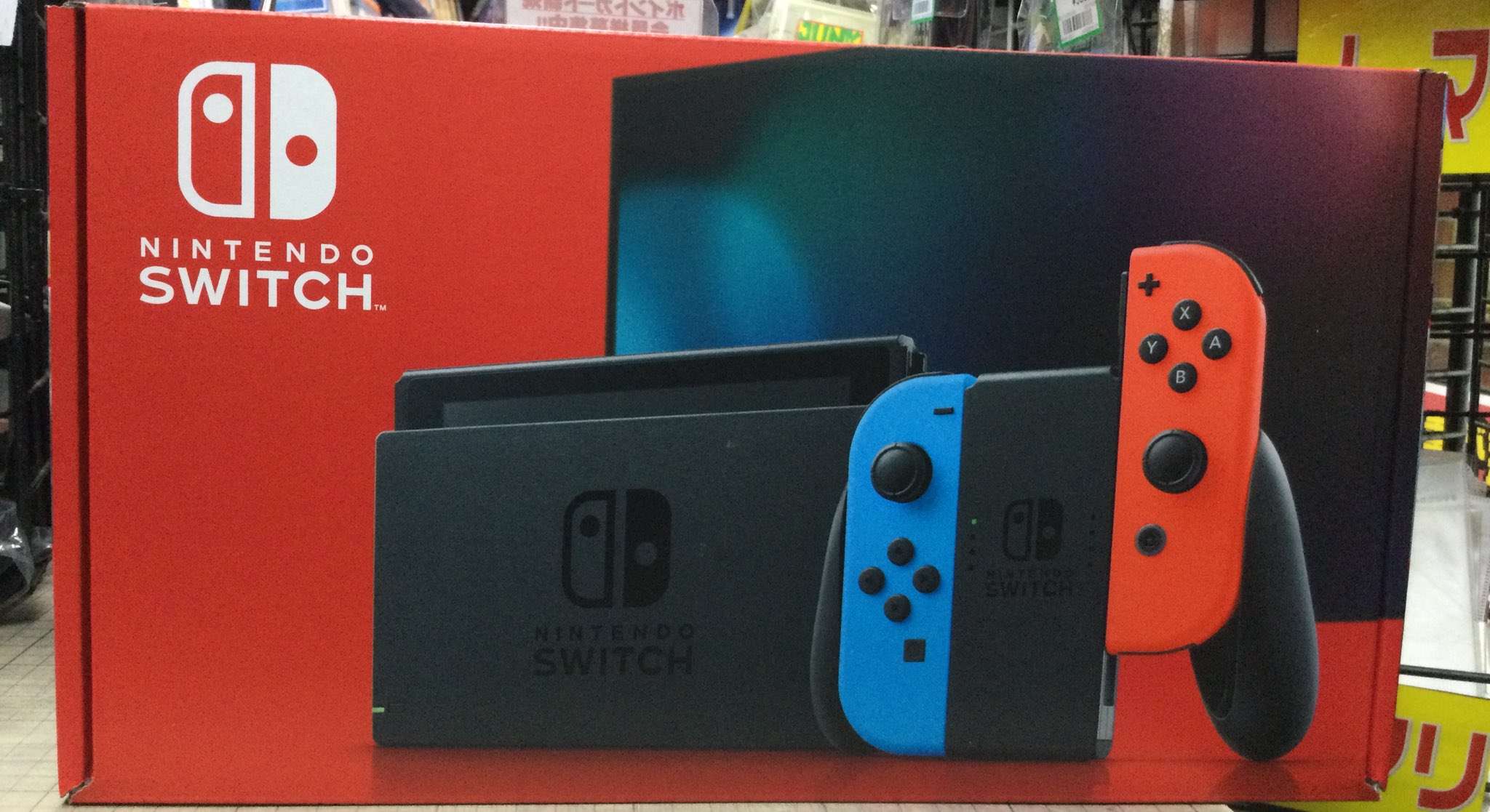Nintendo Switch - Nintendo Switch 新型 スイッチ本体 ネオンの+ ...