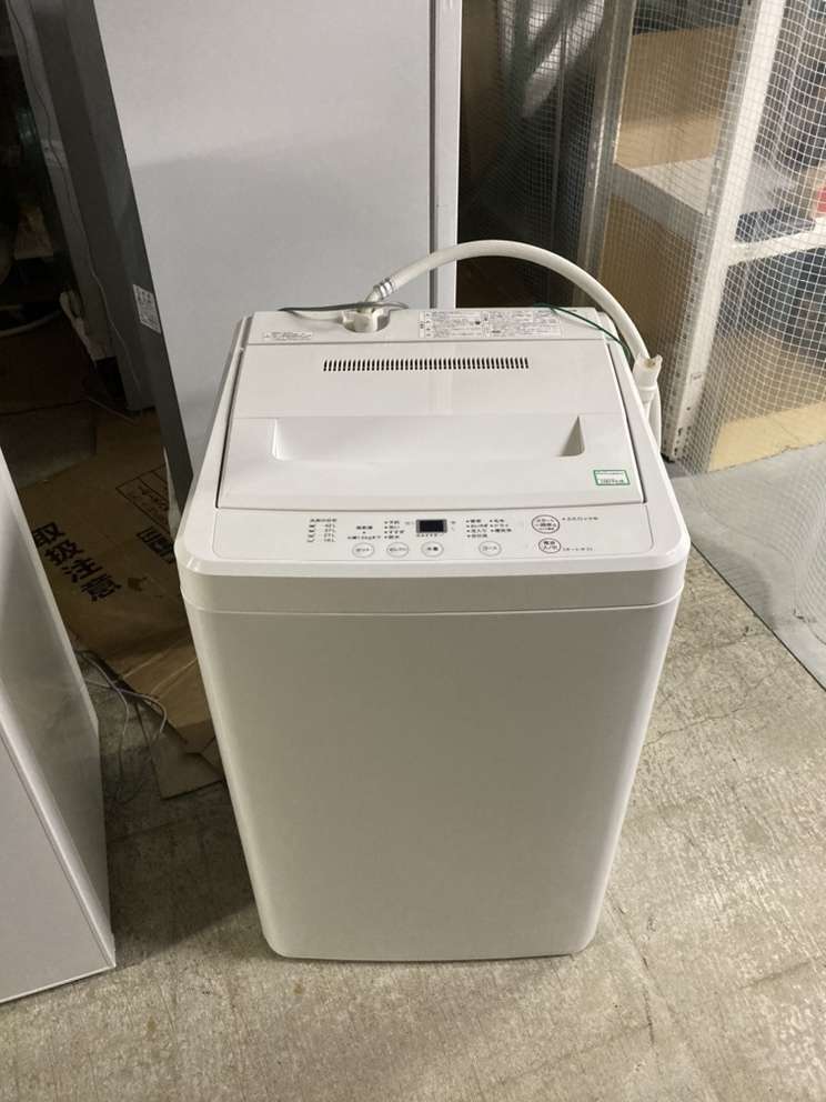 無印良品 全自動洗濯機 AQW-MJ45 2017年製 4.5㎏ - 生活家電