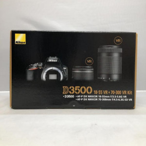 【新品未使用】Nikon 一眼レフカメラ D3500 ダブルズームキット