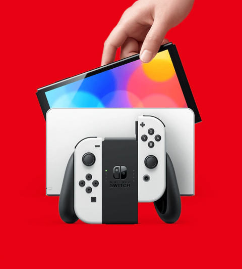 【Nintendo】新型Switch グレー　箱なし