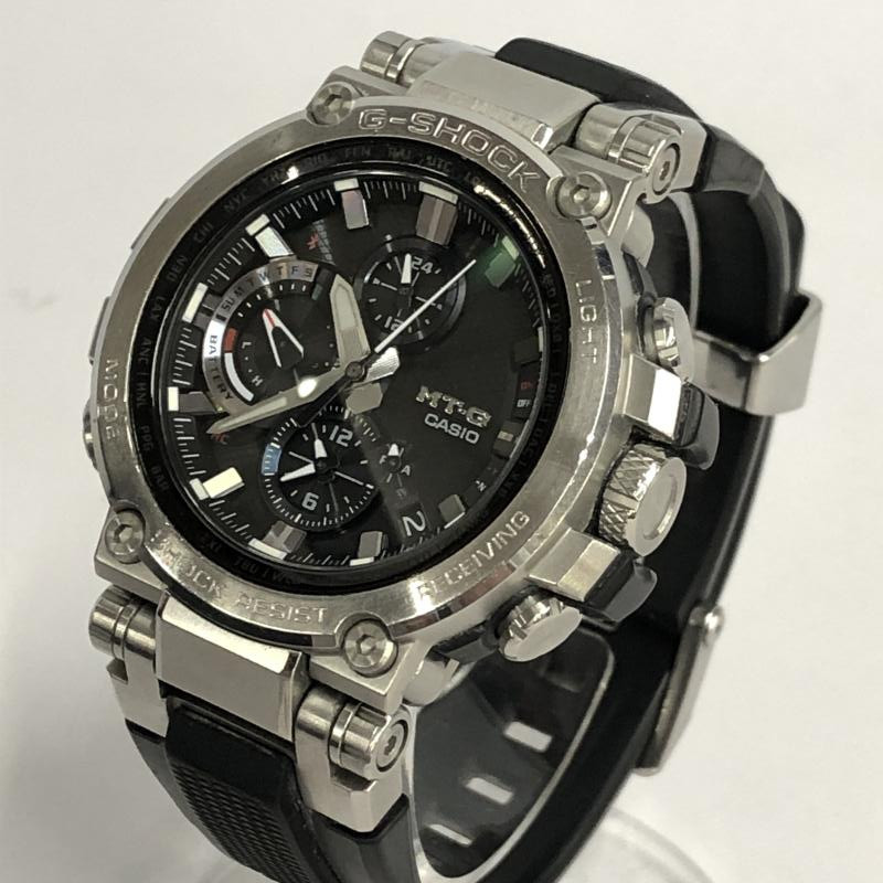 カシオ 腕時計 G-SHOCK MT-G Bluetooth対応 ラバーベルト MTG-B1000 ブラック Ft580051