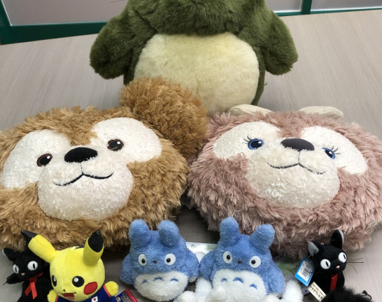 トトロ 「となりのトトロ」ジブリ ピカチュウ ダッフィーなど ぬいぐるみ多数　宅配買取しました！