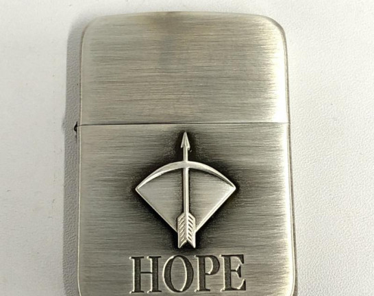 ZIPPO ジッポ HOPE ホープ 1941 レプリカ アロー シルバー　買取しました！