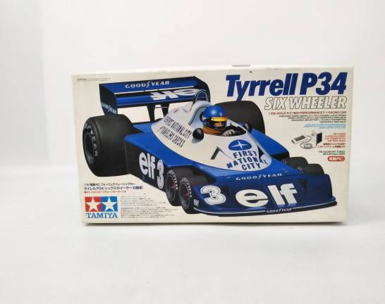 ラジコン 1/10 タイレル P34 シックスホイラー 「フォーミュラー1レーシングカー」 組立式未塗装品　買取しました！