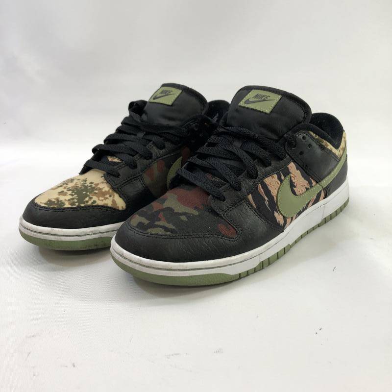 NIKE DUNK LOW SE Black Multi Camo DH0957-001 27.0cm ナイキ