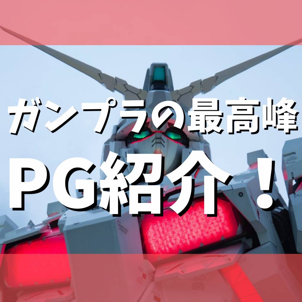 【超難易度】ガンプラの最高峰PG紹介！
