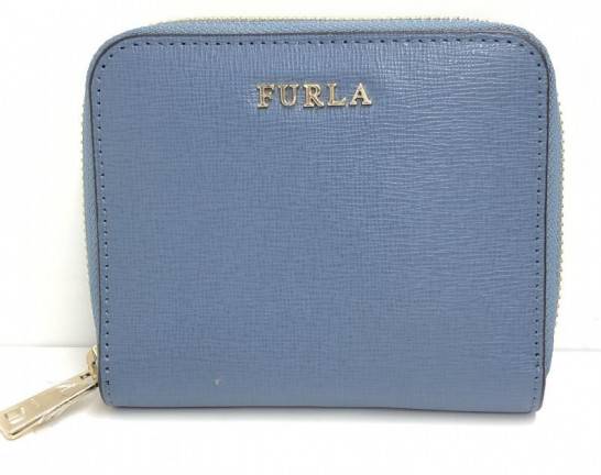 FURLA フルラ BABYLON バビロン ラウンドジップ コンパクト財布　出張買取しました！