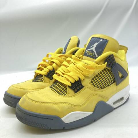 NIKE AIR JORDAN 4 RETRO tour Yellow 27.5cm ナイキ　買取しました！