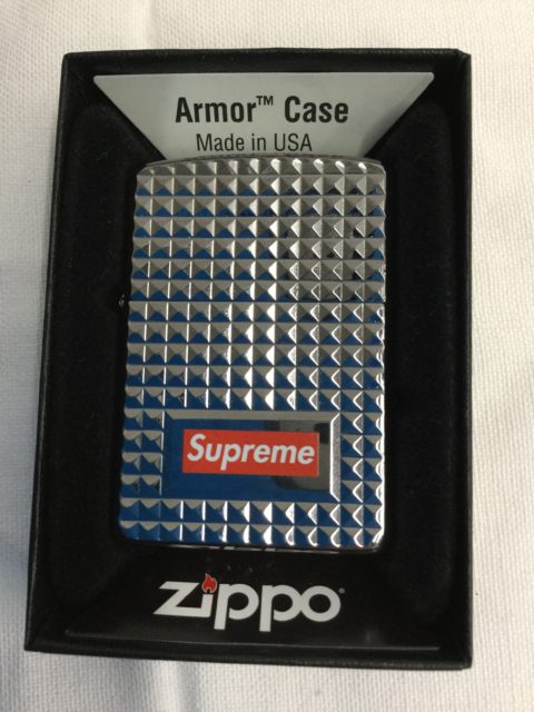 贈答 Supreme Diamond Cut Zippo 2017FW ゴールド 金 kids-nurie.com